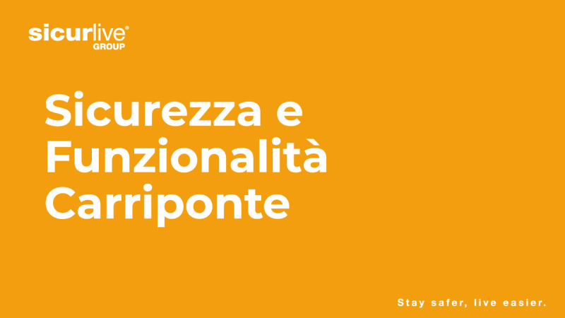 Brochure Sicurezza e Funzionalità Carriponte