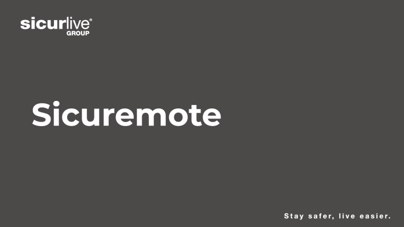 Brochure Sicuremote